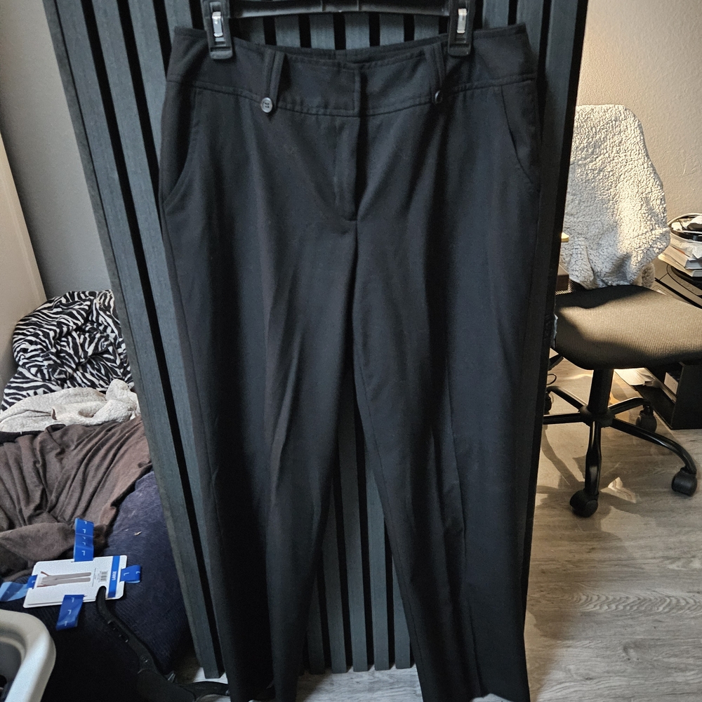 Worthington Black Stretch Dress Pants